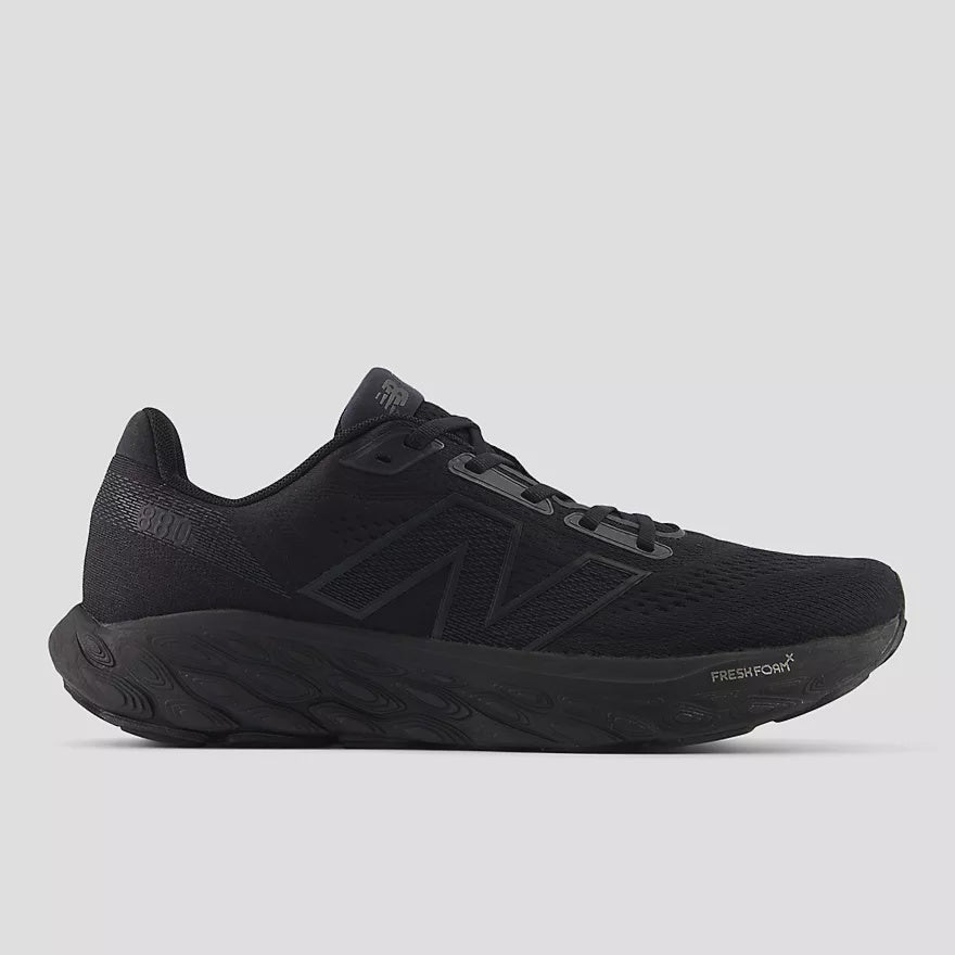 Mens New Balance Fresh Foam X 880 Runner - M880K14 - Black/Black Metallic