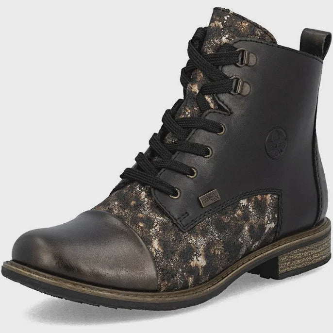 Rieker Ankle Boot 74842-00 Black Combo