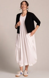 Sympli V-Neck Bolero Cardigan 25184-2 Black