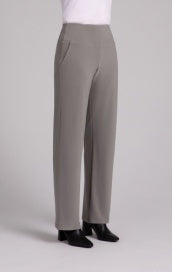 Sympli Straight Leg Pant w/ Yoke 27303-TPE Taupe