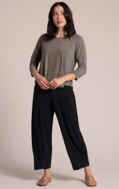 Sympli Go To Classic Relax 3/4 Sleeve T - Short - 22110RS-2-TPE Taupe