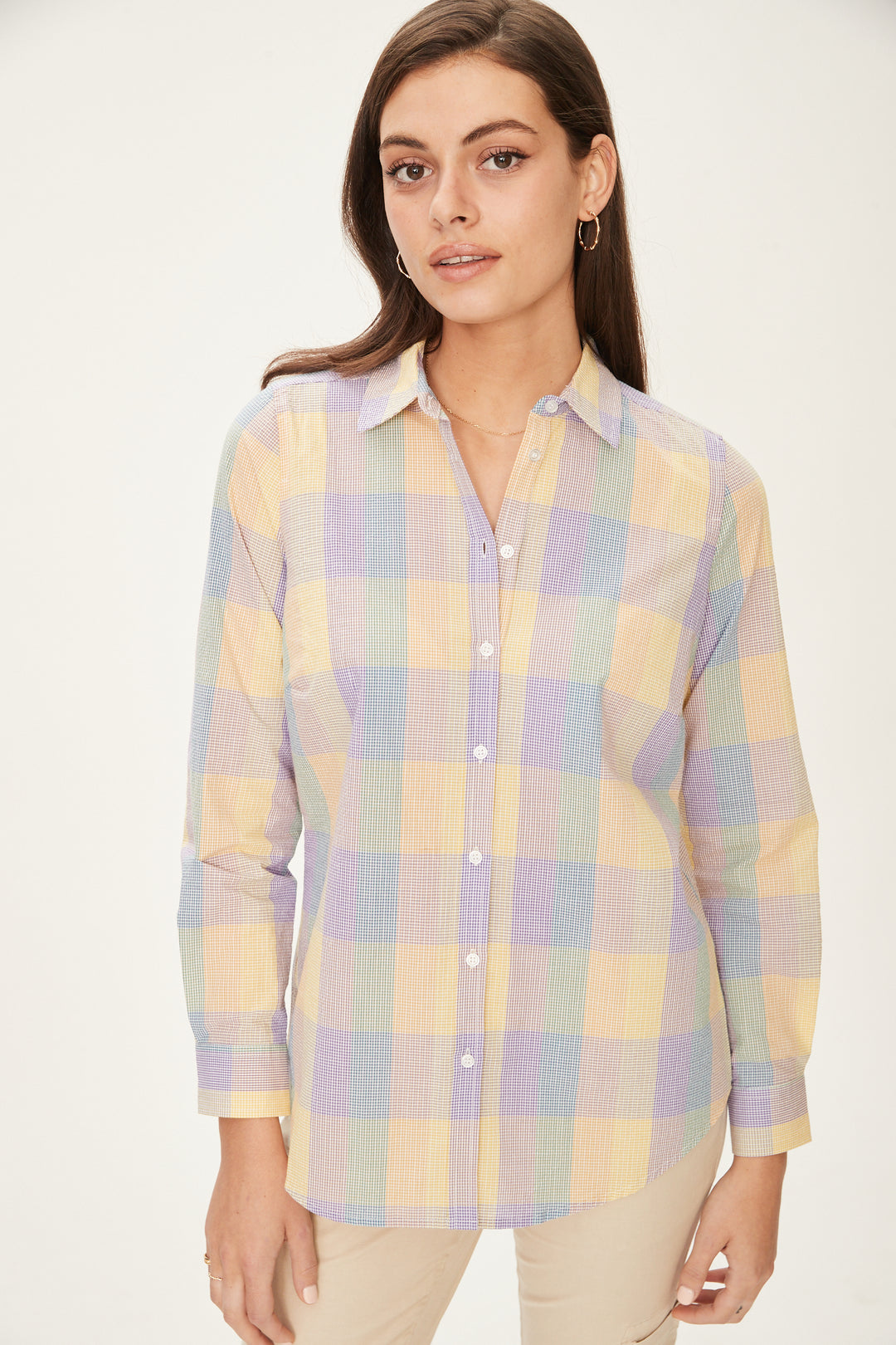 FDJ Classic Plaid Shirt 1219452-MULTI - 1 ONLY SIZE 12 - 20% OFF