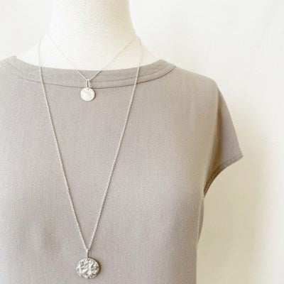 Caracol Necklace 1491-SLV Silver