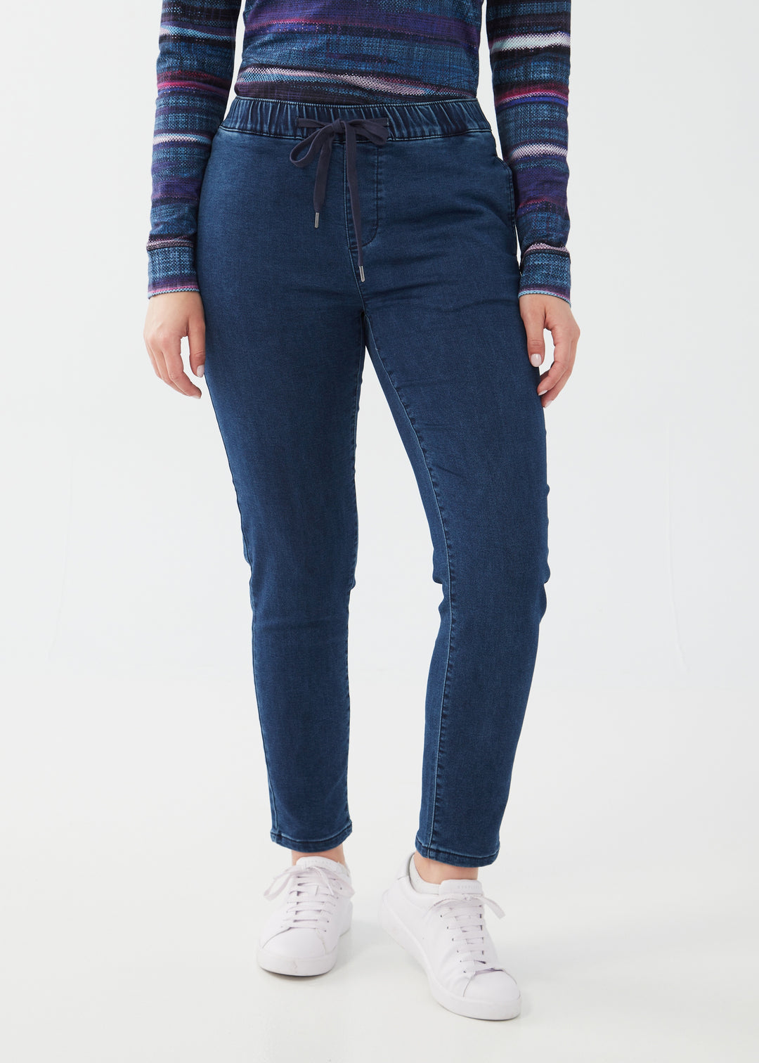 FDJ French Dressing Pull-On Ankle Jogger 2869711-IND Dark Indigo - 1 ONLY SIZE 10 - 20% OFF