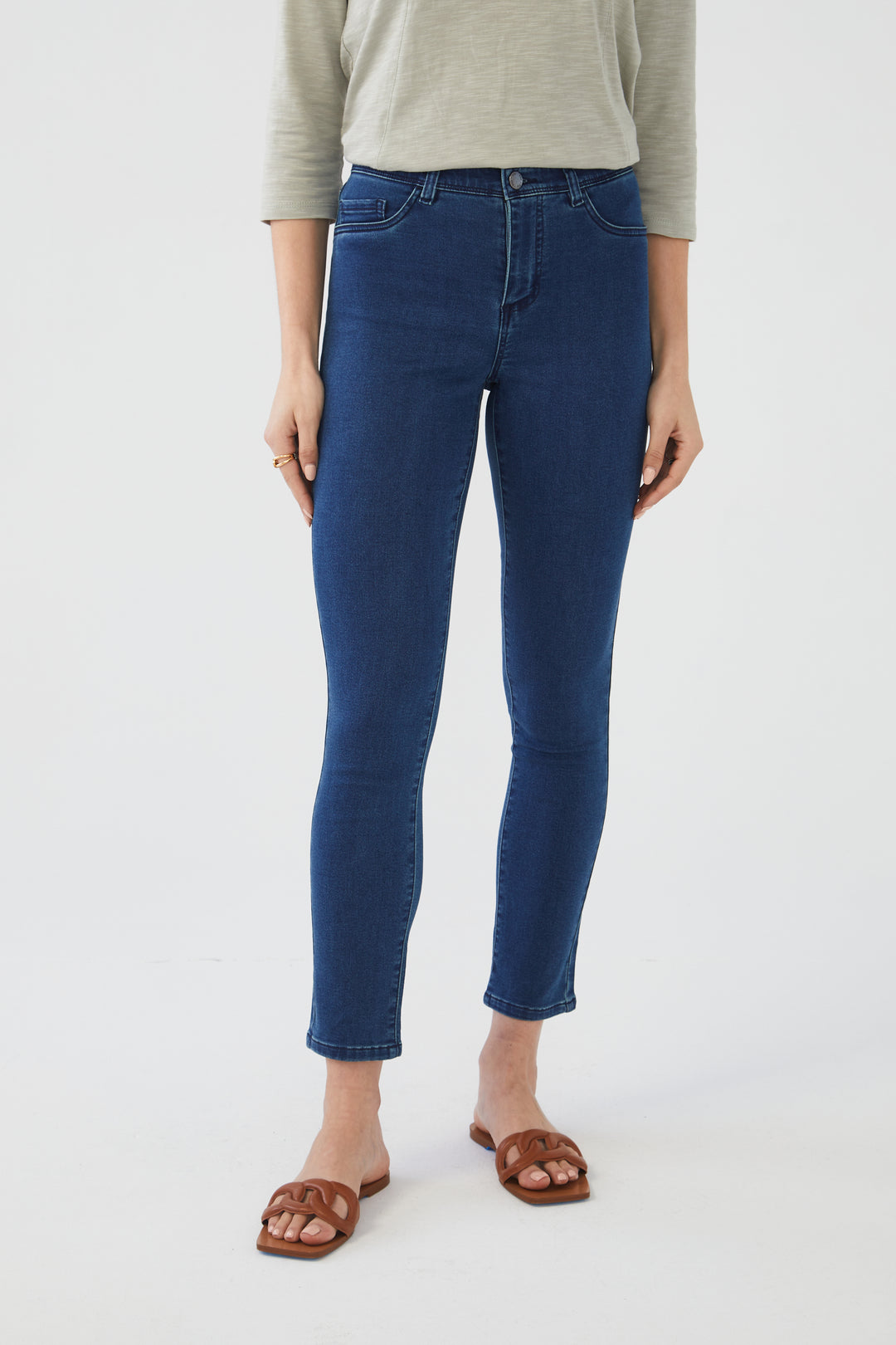 FDJ Olivia Slim Ankle 2968711-DIN Dark Indigo