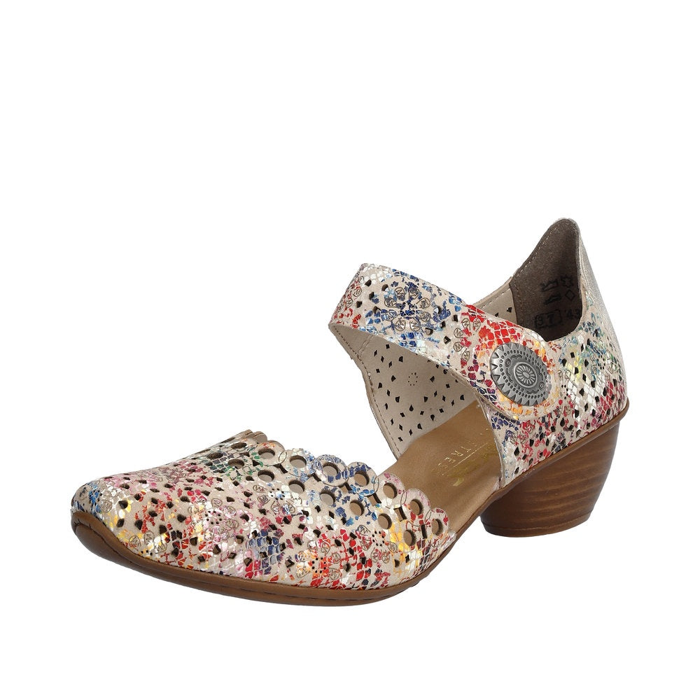 Womens Rieker Dress Shoe 43753-91-3 Multi