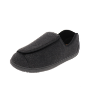 Mens Foamtreads "Doctor 2" Extra-Depth Slipper - Black