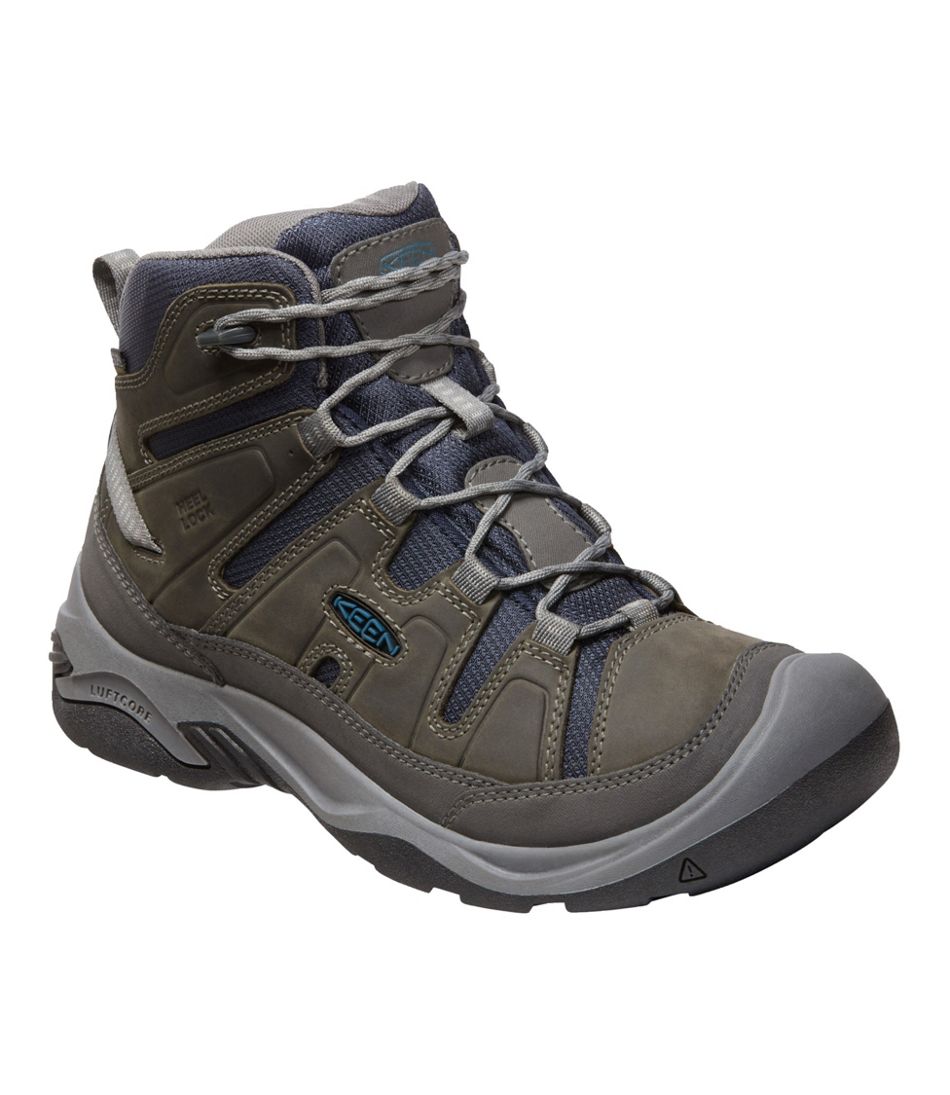 Mens Keen Circadia Mid Polar Winter Hiking Boot 1026761-Steel Grey/Legion Blue - 1 ONLY SIZE 13 - 20% OFF