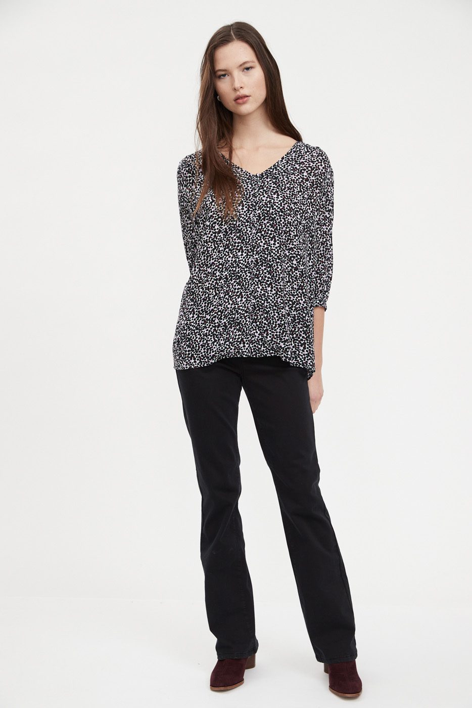 FDJ French Dressing Christina Bootcut Jean 5290511-BLK Black