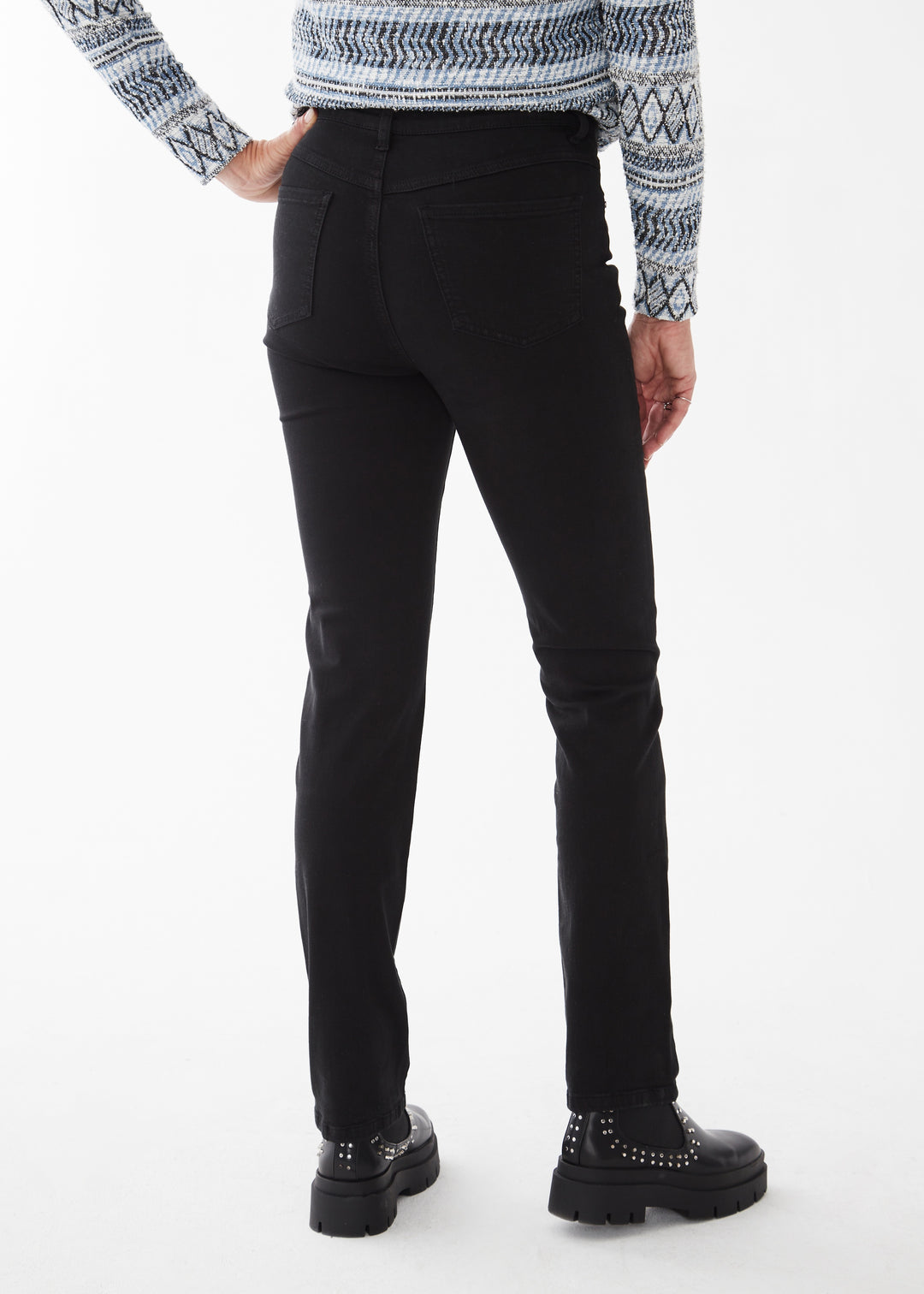 FDJ French Dressing Suzanne Straight Leg 6864511-BLK Black