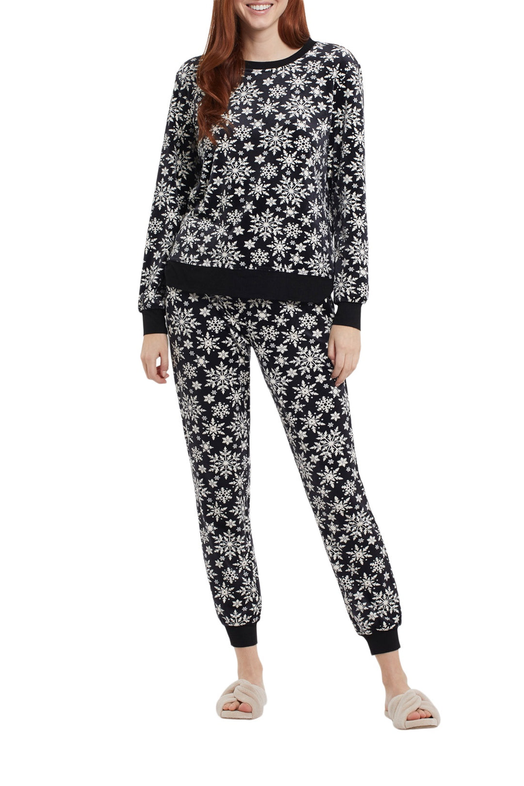 Tribal 2-Piece Pajama Set 7245O-4510-0002 Black