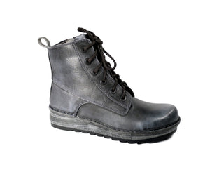 Womens Naot Gazania Ankle Boot 17108-BA1 Vintage Smoke/Grey Wash Sole - 50% OFF