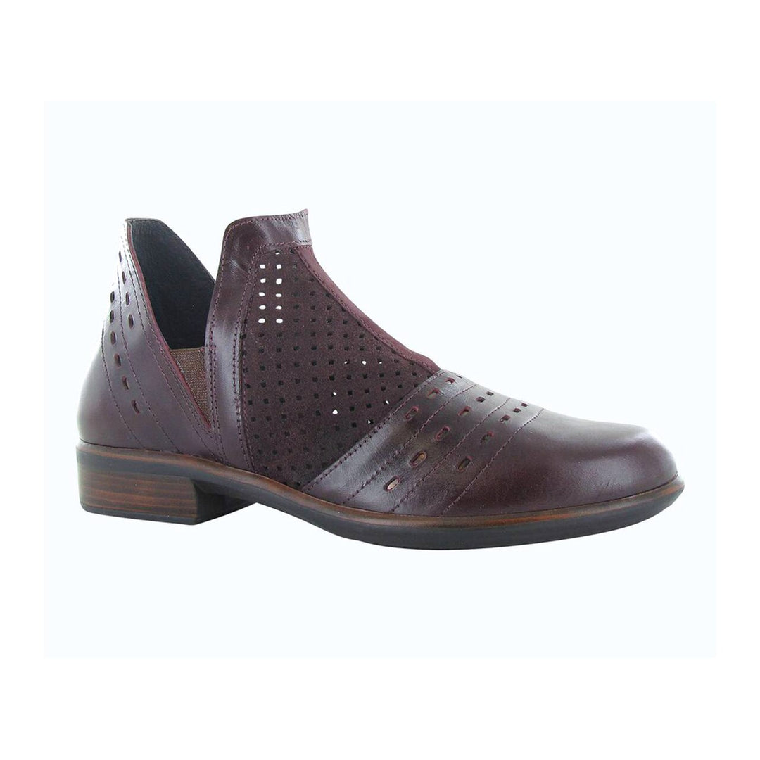 Womens Naot Rivotra 26061-RCY Perforated Burgundy/Bordeau Leather - 1 ONLY SIZE 38 (7-7.5) - 50% OFF