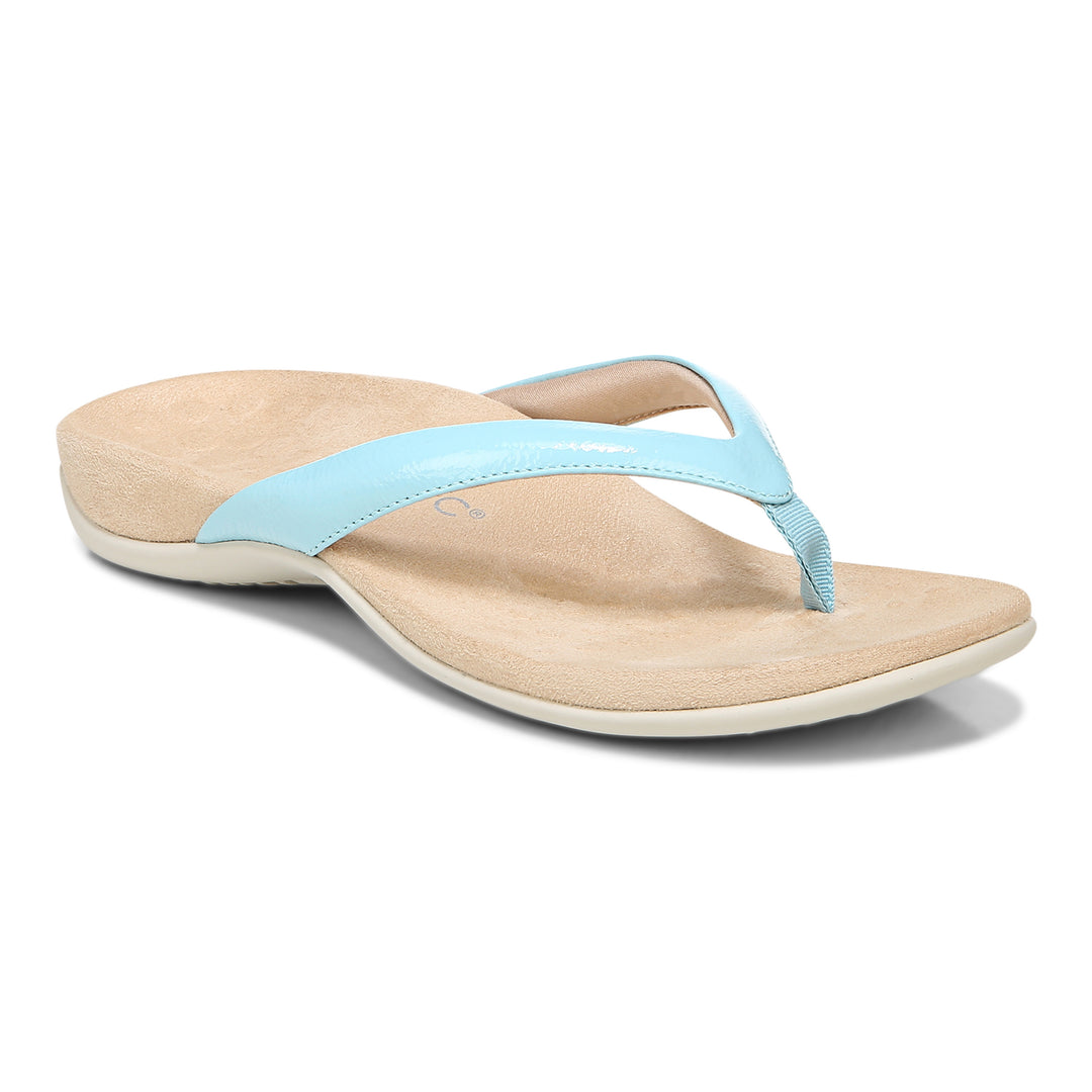 Womens Vionic Rest Dillon Flip Flop - Porcelain Blue