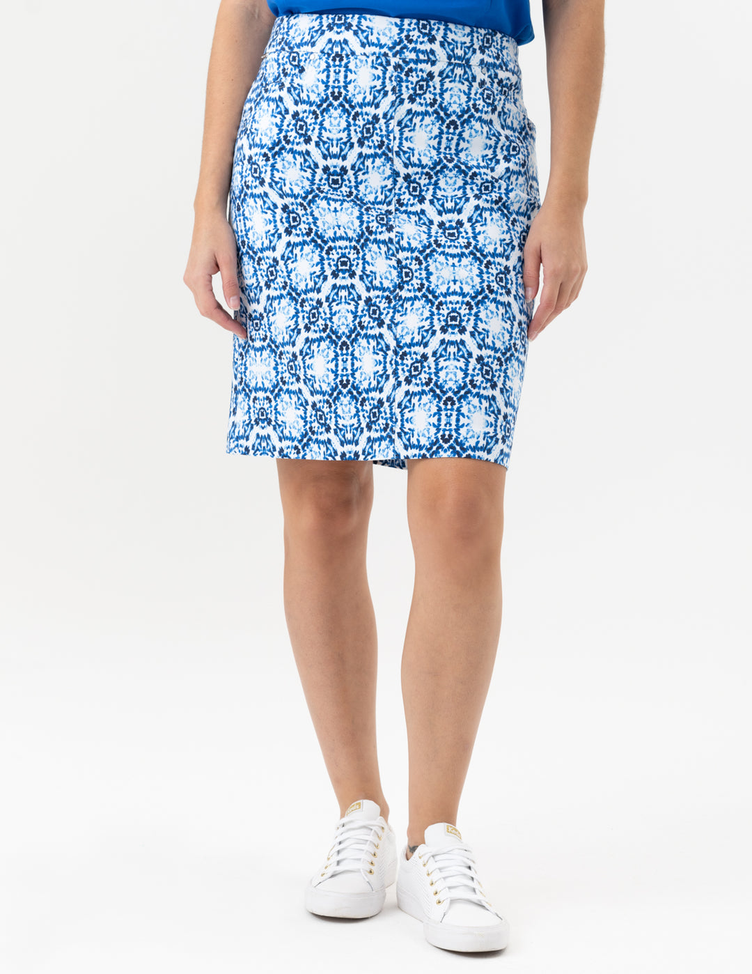 Renuar Woven Skort R2537L-E2146-MYCOM Mykonos Combo