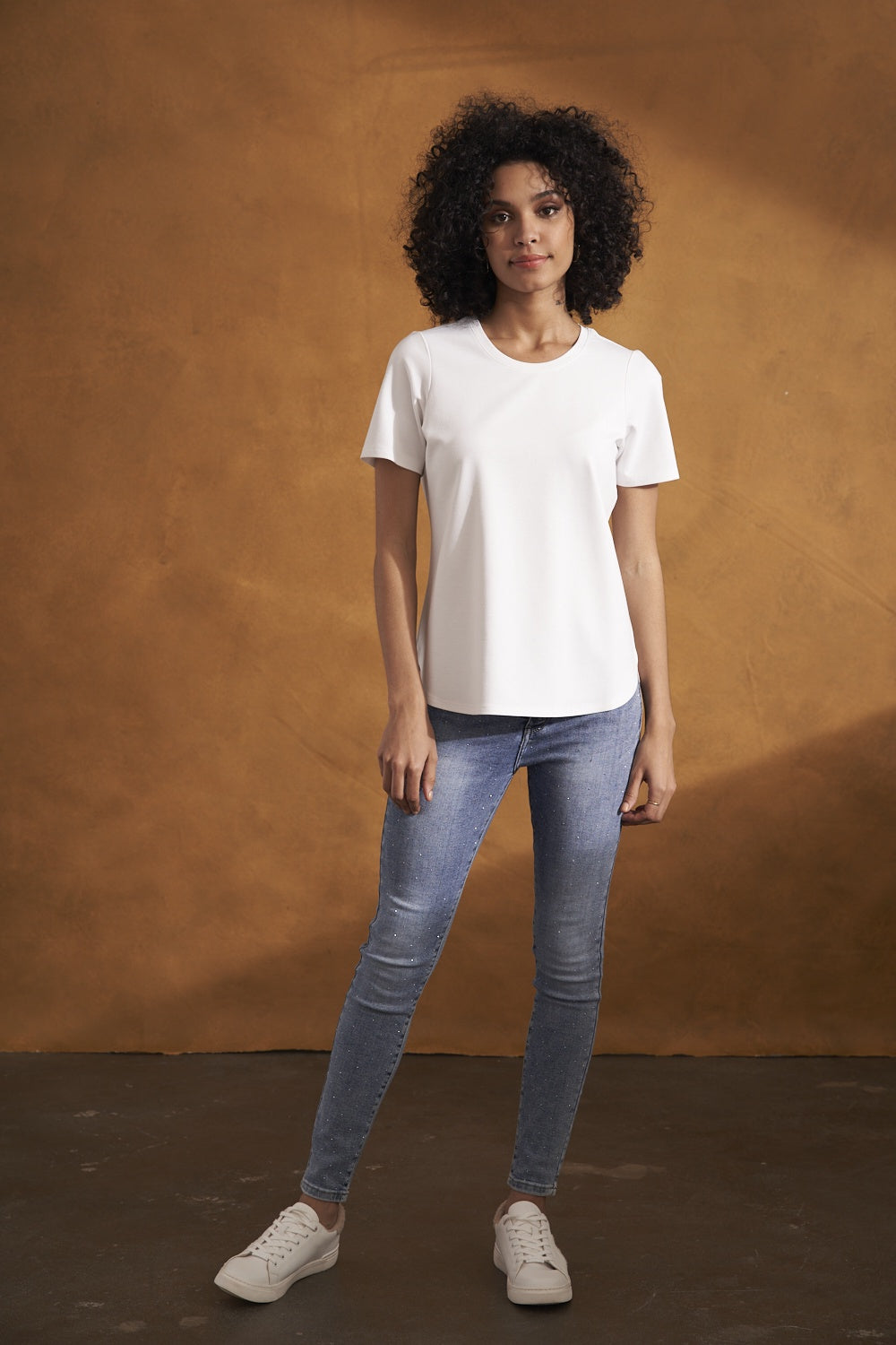 Renuar Knit Top R7636-20C-8300 White