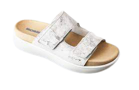 Womens Romika "Borneo 02" Slip-On Sandal - Off White