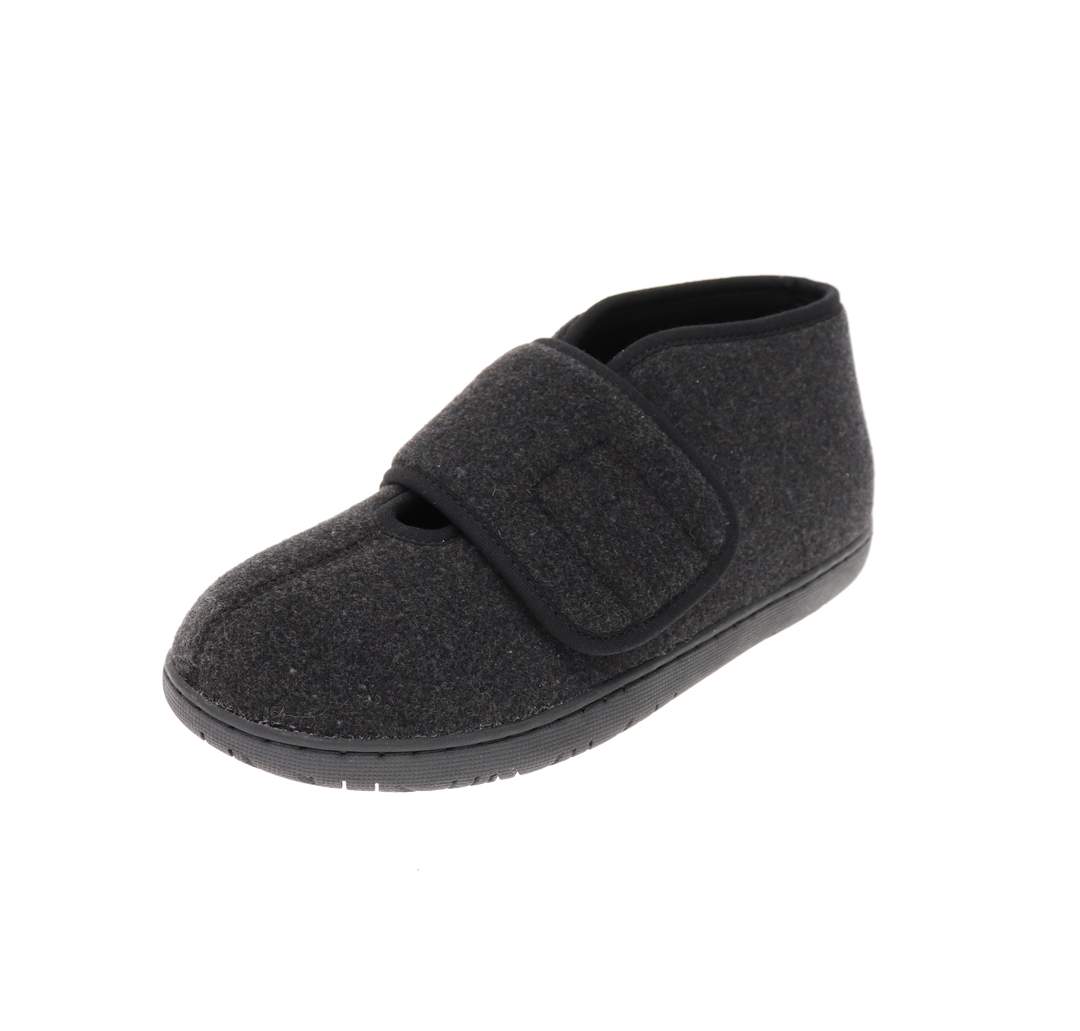 Womens Foamtreads "Comfort L2" Extra-Depth Slipper - Black