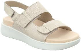 Womens Romika "Borneo 06" Back-Strap Sandal - Gold - 1 ONLY SIZE 39 (8-8.5) - 20% OFF