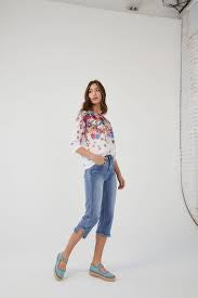 FDJ Suzanne Capri 6898809-MIDIND Mid Indigo