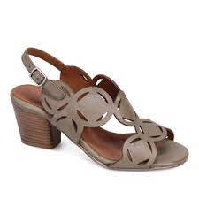 Womens Bueno "Cassidy" Sling Back Heeled Sandal - Sage