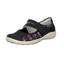 Remonte Liv Slip-On Sneaker w/ Velcro Strap R3510-15-3 Navy Multi Combo