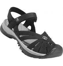 Womens Keen Rose Sandal 1008783-Black/Neutral Grey