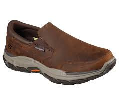 Mens Skechers Slip-On Casual Shoe 204480-CDB Dark Brown