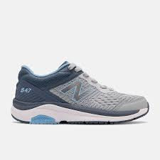 Womens New Balance Walking Runner WW847LG4 Aluminum/Indigo - SIZE 7.5 B ONLY - 20% OFF