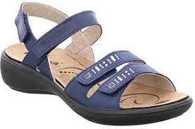 Womens Romika "Ibiza 86" Back-Strap Sandal - Ocean