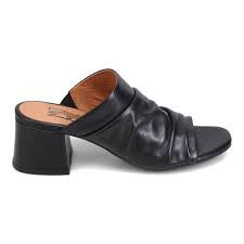 Miz Mooz Brienne Heeled Slide S-3909-03 Black