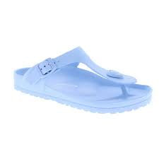 Womens Romika "Roemer 07" T-Strap EVA Sandal - Lt. Blue