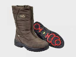 Womens Naot Alaska Waterproof Nylon Winter Boot w/ Spikes 98001-A02 Brown