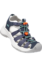 Womens Keen Astoria West Closed Toe Hiking Sandal 1023587 - Navy/Beveled Glass - 1 ONLY SIZE 11 - 20% OFF