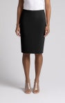 Sympli Tube Skirt Midi 2689-BLK Black