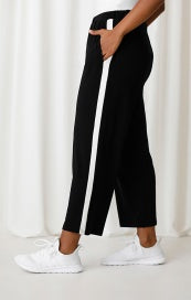 Sympli Motion Wide Leg Crop 27239-BLKWHT Black/White - 1 ONLY SIZE 14 - 20% OFF