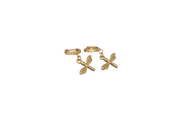 Merx Dragonfly Earring 03-4989-1 Gold