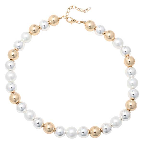 Merx Necklace 06-02456-2 Gold/Silver