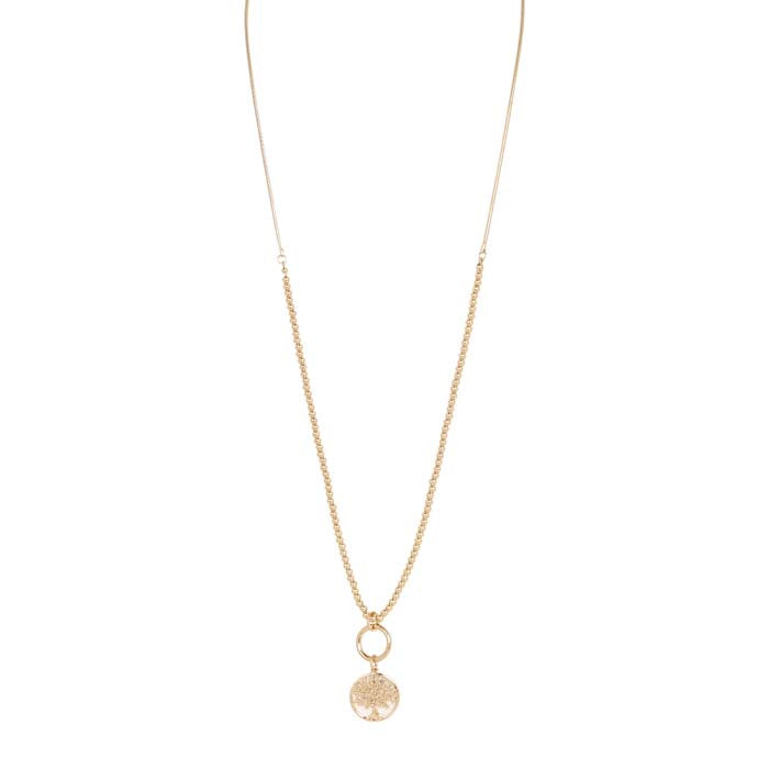 Merx Family Tree Necklace 06-14315-1 Gold