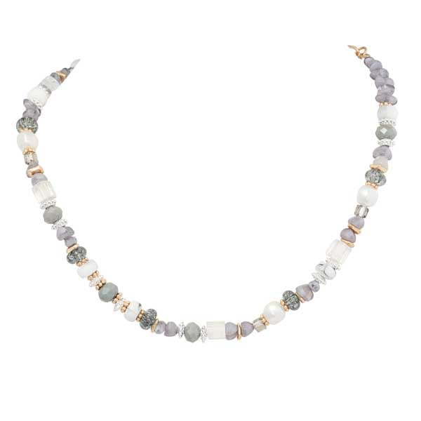 Merx Necklace 06-14434-2 Gold/Silver