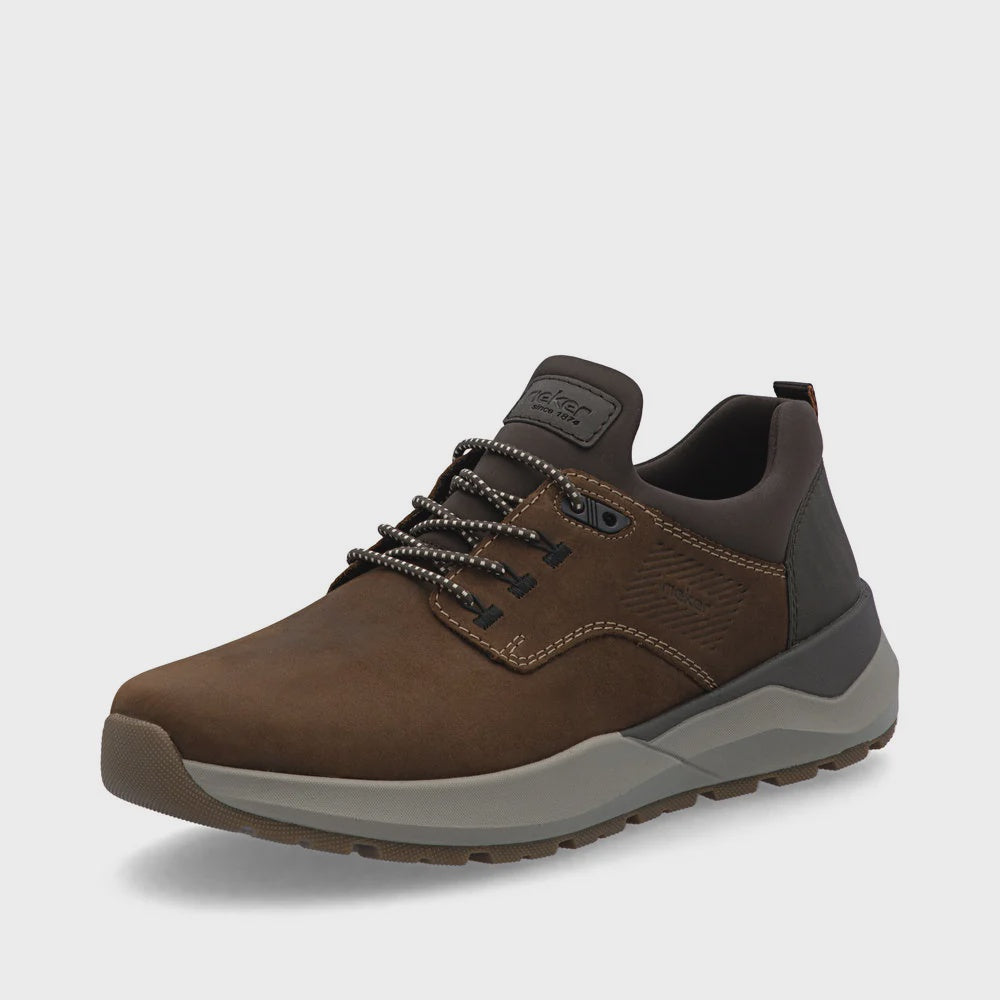 Mens Rieker Slip-On Casual Shoe 06050-22 Brown