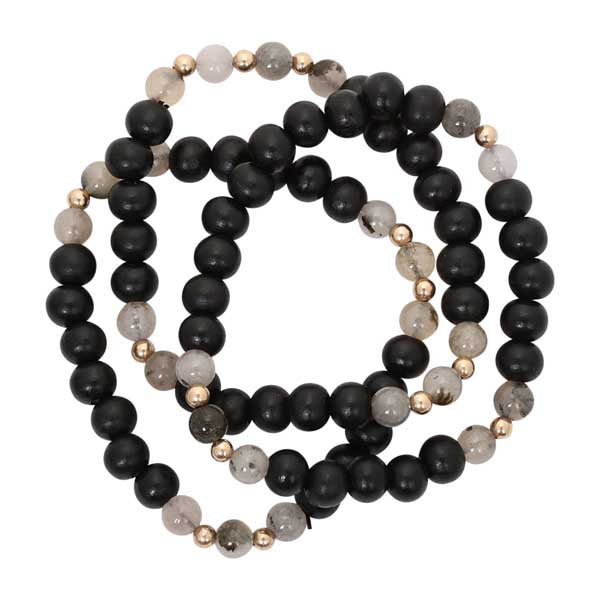 Merx Bracelets (3) 07-42470-1 Black