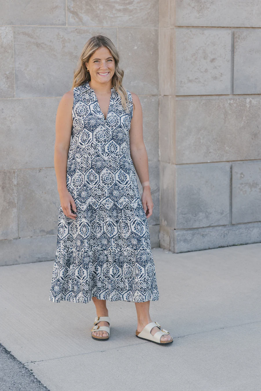 Shannon Passero Clara Dress 5761 - Mosaic Print