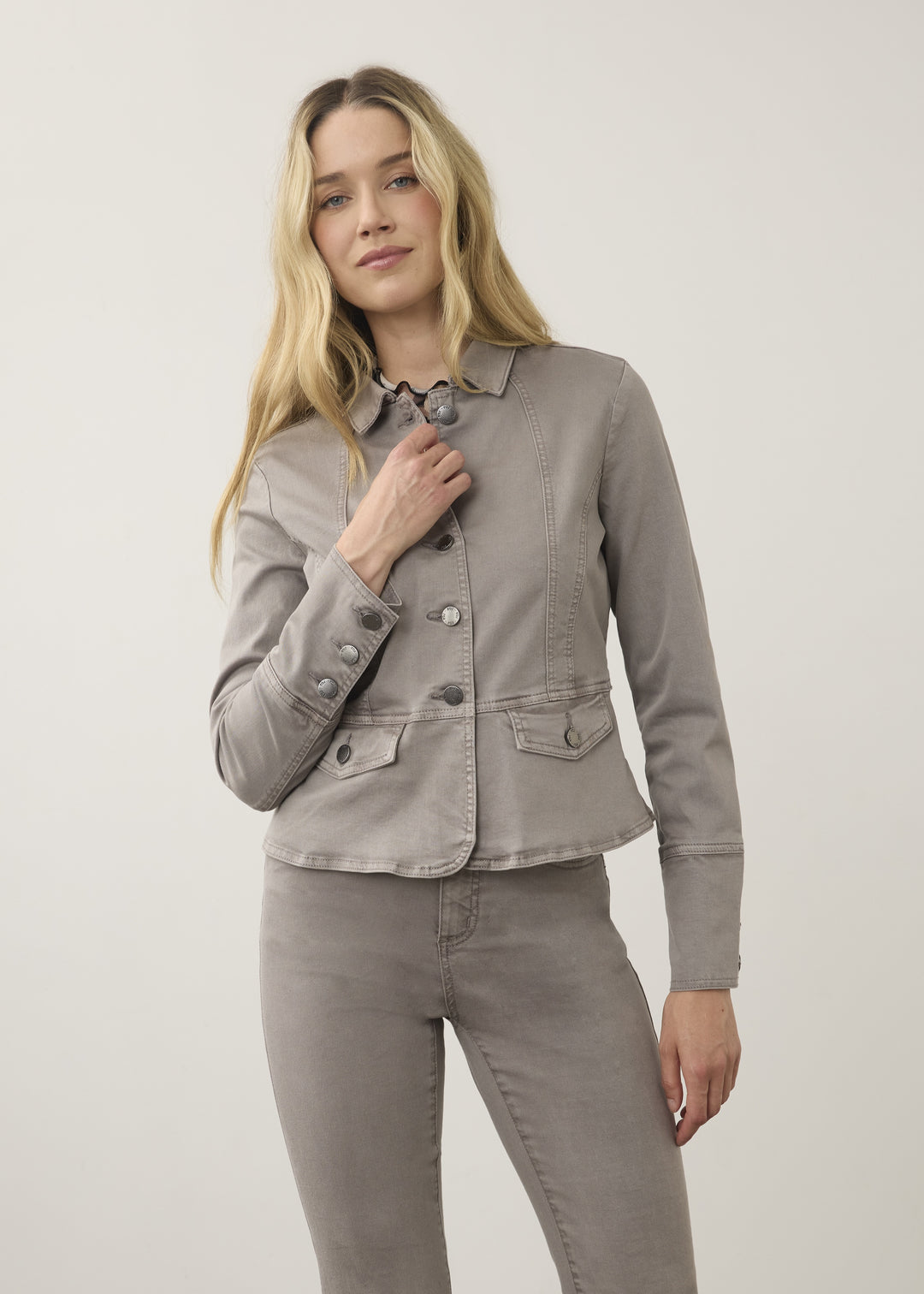 FDJ Utility Jacket 10022511-SRGRY Stone Grey