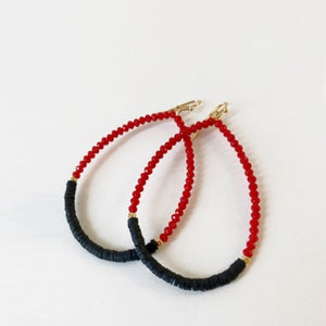 Caracol Earring 2524-COR Coral Combo