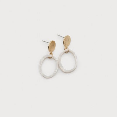 Caracol Earring 2620-WTE-G