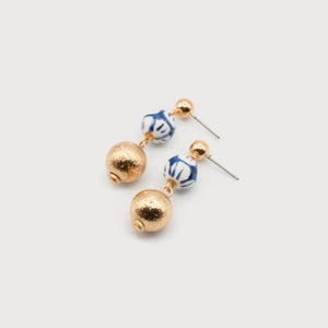 Caracol Earring 2624-BLU-G