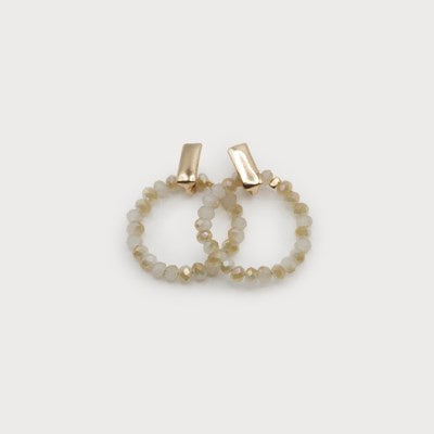 Caracol Earring 2669-WTE-G White/Gold