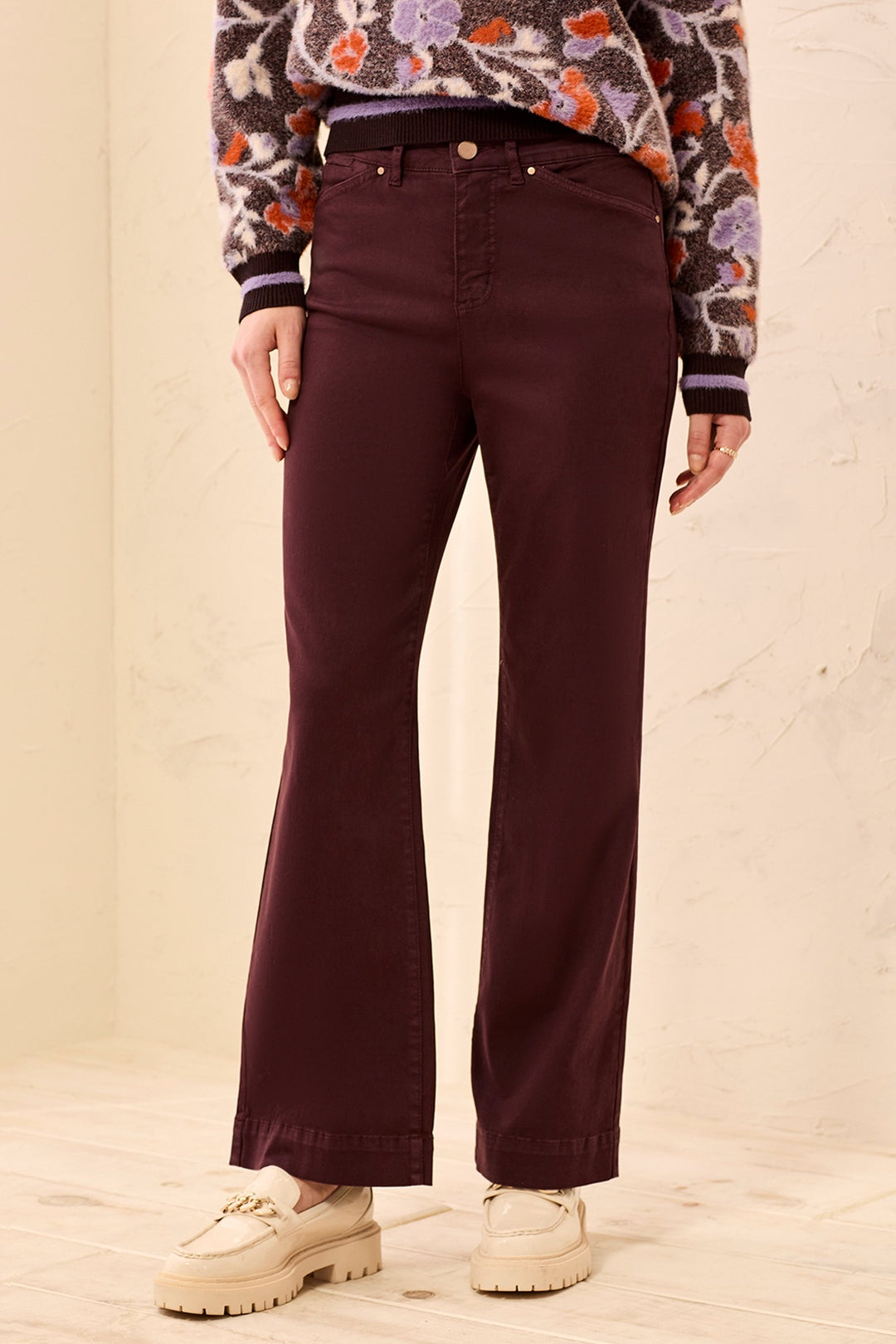 Tribal Fly-Front 5-Pocket Pant 3161O-2020W-0759 Fudge