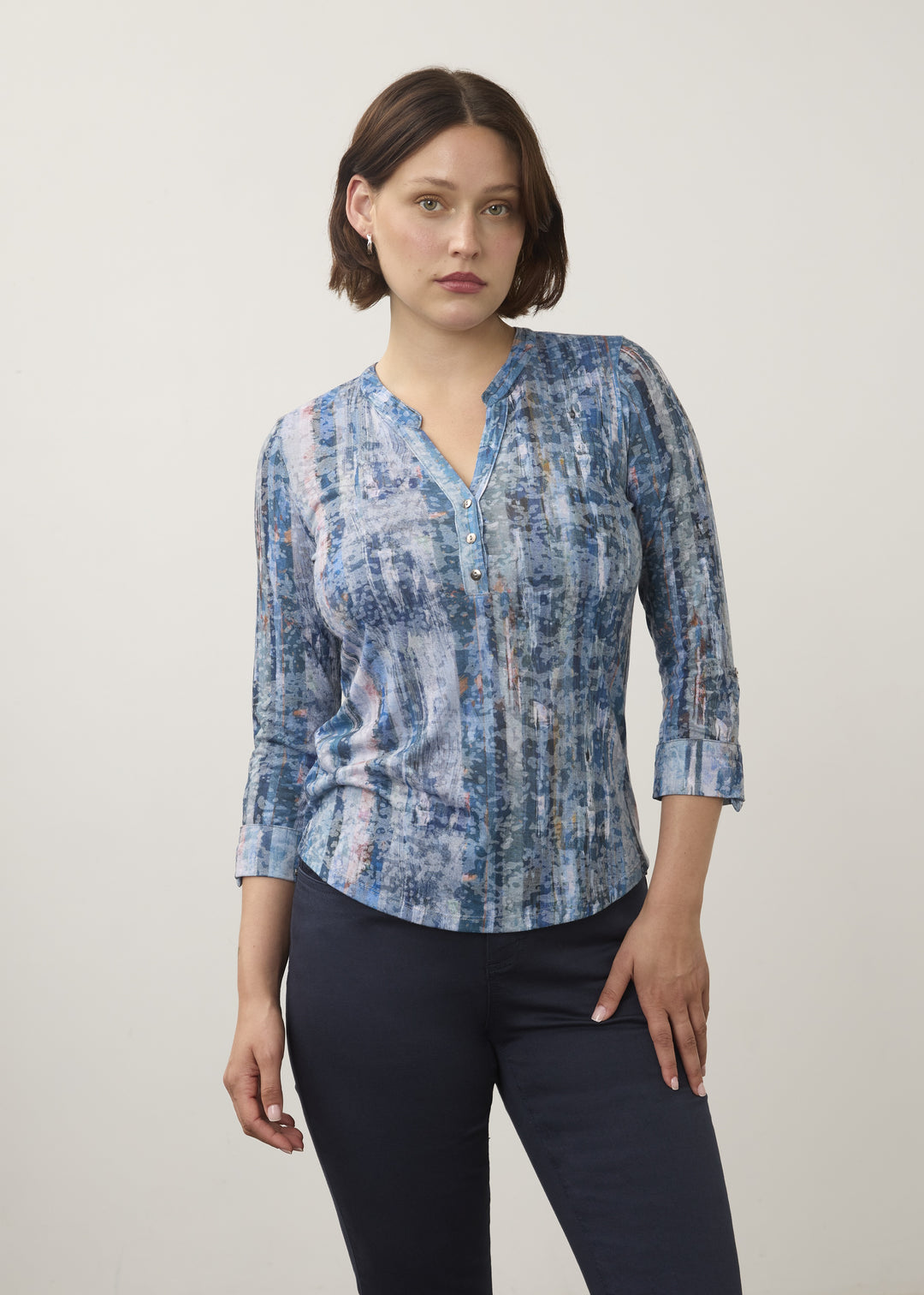 FDJ Henley Top 3387844-GRAV Gravity In
